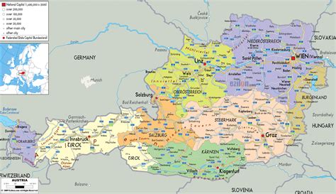 list of cities in austria|Maps of Cities in Austria .